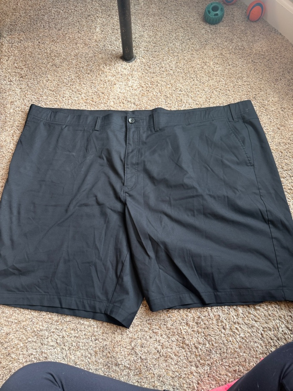 The Foundry Supply Co. Men's Black Flat Front Shorts